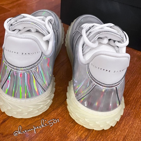 giuseppe zanotti NIB shimmering lowtops for men - Picture 5 of 16